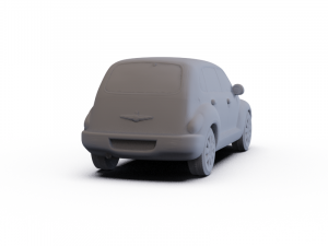 Chrysler PT Cruiser Hatchback 2010 PRE-SUPPORTED 3D Модель
