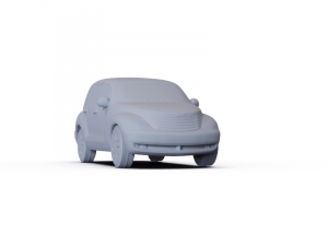 Chrysler PT Cruiser Hatchback 2010 PRE-SUPPORTED 3D Модель
