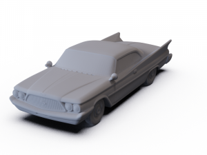 Chrysler Saratoga Coupe 1960 PRE-SUPPORTED 3D मॉडल