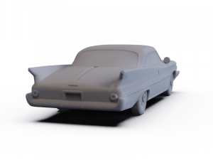 Chrysler Saratoga Coupe 1960 PRE-SUPPORTED Modelo 3D
