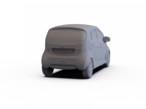 Citroen C-zero 2011 PRE-SUPPORTED Model 3D