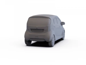 Citroen C-zero 2011 PRE-SUPPORTED 3D Model