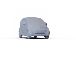 Citroen C-zero 2011 PRE-SUPPORTED Model 3D