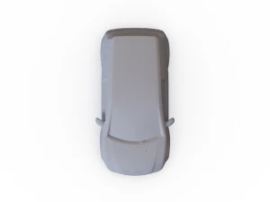 Citroen C2 2009 PRE-SUPPORTED 3D Model