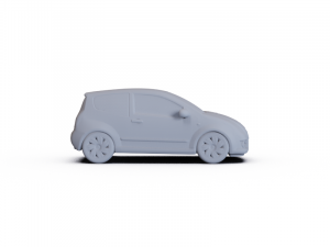 Citroen C2 2009 PRE-SUPPORTED 3D मॉडल