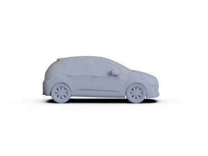 Citroen C3 2010 PRE-SUPPORTED 3D मॉडल