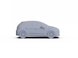Citroen C3 2010 PRE-SUPPORTED 3D Model