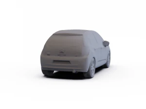 Citroen C3 2010 PRE-SUPPORTED 3D Model