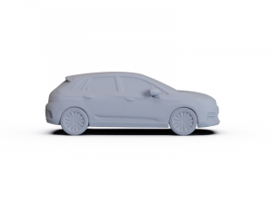 Citroen C4 2011 PRE-SUPPORTED 3Dモデル