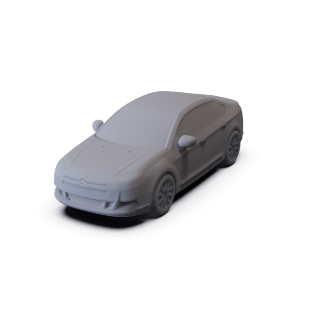 Citroen C5 Saloon 2009 PRE-SUPPORTED 3Dモデル .c4d .max .obj .3ds .fbx .stl .blend 