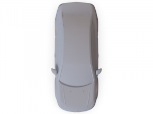 Citroen C5 Saloon 2009 PRE-SUPPORTED 3Dモデル