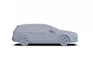 Citroen C5 Tourer 2011 PRE-SUPPORTED 3D Model