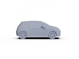 Citroen DS3 2011 PRE-SUPPORTED Model 3D