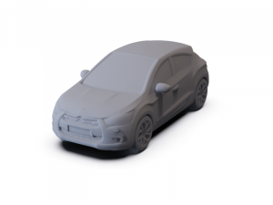 Citroen DS4 2012 PRE-SUPPORTED 3D मॉडल
