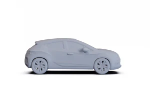 Citroen DS4 2012 PRE-SUPPORTED 3D Model
