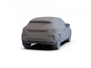 Citroen DS4 2012 PRE-SUPPORTED 3D Model