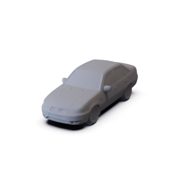 Daewoo Nexia 2012 PRE-SUPPORTED 3D मॉडल .c4d .max .obj .3ds .fbx .stl .blend 