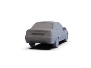 Daewoo Nexia 2012 PRE-SUPPORTED 3D Model