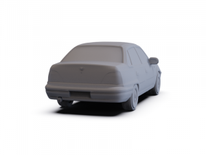 Daewoo Nexia Sedan 1996 PRE-SUPPORTED Modèle 3D