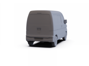 Daihatsu Hijet Cargo 2017 PRE-SUPPORTED Model 3D