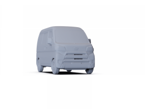 Daihatsu Hijet Cargo 2017 PRE-SUPPORTED Model 3D