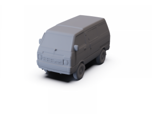 Daihatsu Hijet Tianjin TJ 110 1990 PRE-SUPPORTED 3D Model