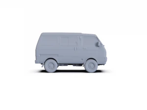 Daihatsu Hijet Tianjin TJ 110 1990 PRE-SUPPORTED 3D Model