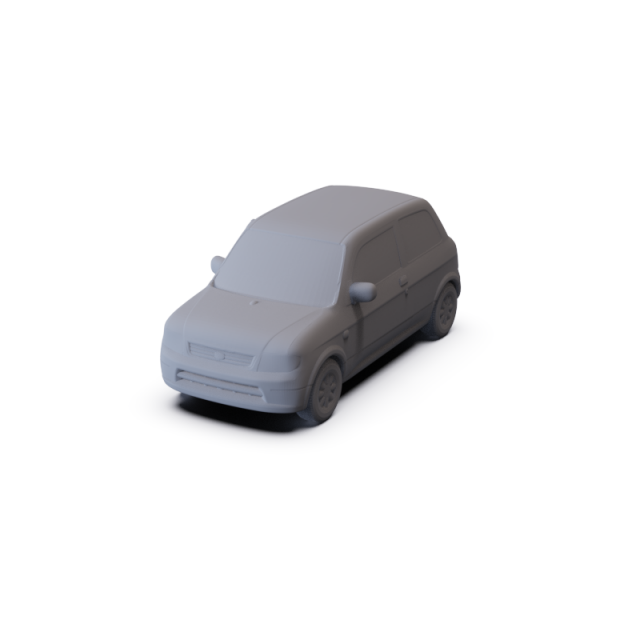 Daihatsu Mira 1998 PRE-SUPPORTED 3D 모델 .c4d .max .obj .3ds .fbx .stl .blend 