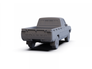 Datsun 620 KingCab 1977 PRE-SUPPORTED 3D Model
