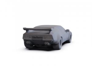 De-Tomaso Pantera GT5S 1984 PRE-SUPPORTED Modelo 3D