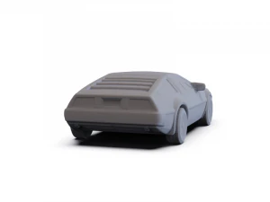 DeLorean DMC-12 1981 PRE-SUPPORTED 3D Model