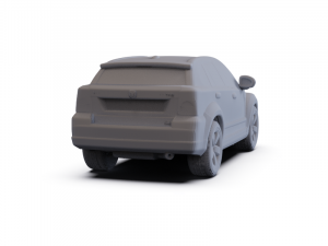Dodge Caliber 2010 PRE-SUPPORTED Modello 3D
