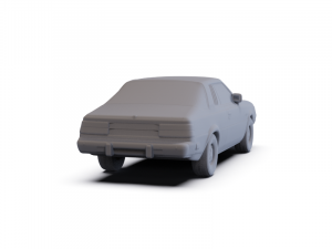 Dodge Challenger 1978 PRE-SUPPORTED Model 3D