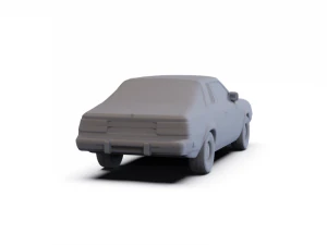 Dodge Challenger 1978 PRE-SUPPORTED 3D Model