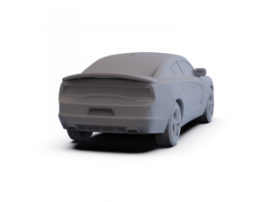 Dodge Charger 2011 PRE-SUPPORTED Modèle 3D
