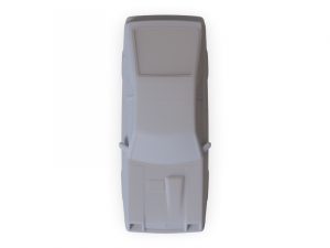 Dodge Charger L-body 1987 PRE-SUPPORTED 3D Model