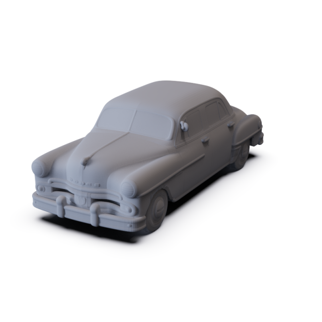 Dodge Coronet Sedan 1950 PRE-SUPPORTED Modelo 3D .c4d .max .obj .3ds .fbx .stl .blend 