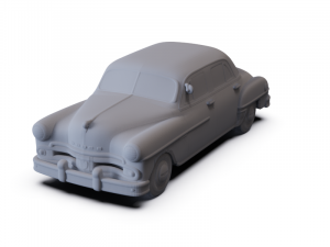 Dodge Coronet Sedan 1950 PRE-SUPPORTED Modèle 3D