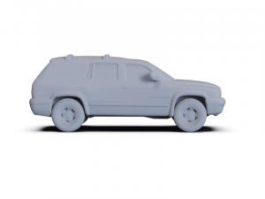Dodge Durango 1997 PRE-SUPPORTED Modèle 3D