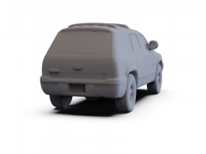Dodge Durango 1997 PRE-SUPPORTED Modèle 3D