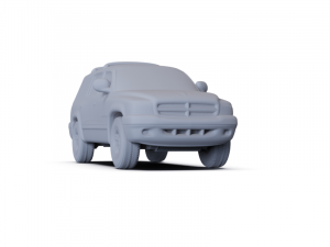 Dodge Durango 1997 PRE-SUPPORTED Modèle 3D