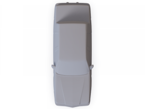 Dodge Dynasty 1993 PRE-SUPPORTED 3D Model