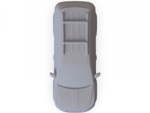 Dodge Journey 2009 PRE-SUPPORTED Model 3D