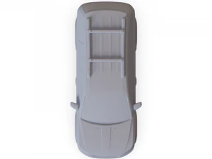 Dodge Journey 2009 PRE-SUPPORTED 3D Model