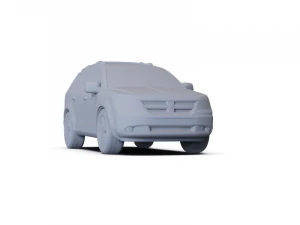 Dodge Journey 2009 PRE-SUPPORTED 3D Model