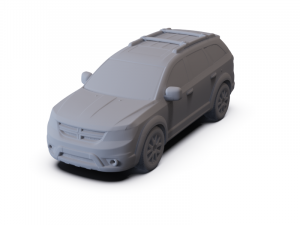 Dodge Journey 2011 PRE-SUPPORTED Modelo 3D