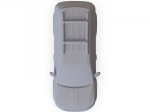 Dodge Journey 2011 PRE-SUPPORTED 3D Model