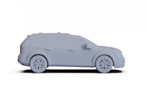 Dodge Journey 2011 PRE-SUPPORTED 3D Model