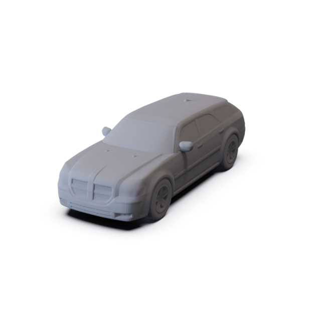 Dodge Magnum RT 2004 PRE-SUPPORTED 3D 모델 .c4d .max .obj .3ds .fbx .stl .blend 