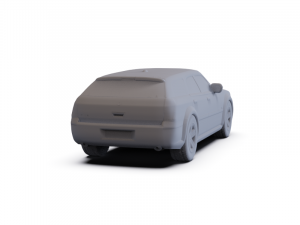 Dodge Magnum RT 2004 PRE-SUPPORTED 3D 모델